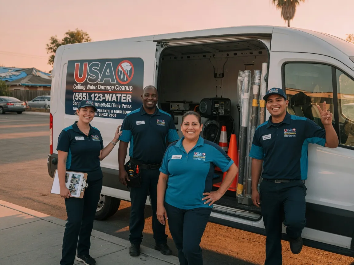 Ceiling Water Damage Restoration company in Azusa, CA